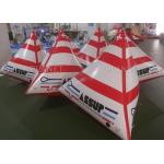 Water Triathlons Inflatable Swimming Buoy For Advertising Lightweight for sale