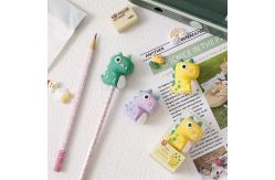 China Mini Kids Pencil Sharpener Stationery Cute Manual Pencil Sharpener Silicone Stationery supplier