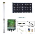 3.2 CBM H Ss 72V DC Centrifugal Solar Powered Submersible Deep Well Water Pumps for sale