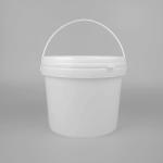 Food Grade PP Plastic Ice Cream Pails 1 Gallon 4L For Candy for sale