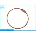 Cable Loop Key Ring for sale