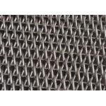 Flat Wire Spiral Mesh Balanced Weave Belt For Building Decoration for sale