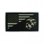 Police Ir Reflective Patches Velcro Hook And Loop Backing Laser Cut Border