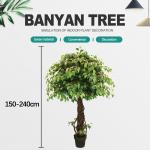 Artificial Plants Hot Selling Small Banyan Tree For Home Decoration for sale