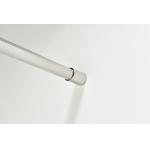 8mm Pivot Shower Screen 600x2000mm Aluminum Frame