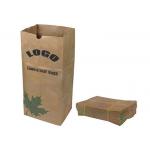 Yard Waste Lawn Leaf Compostable Paper Bag Moisture Proof With Custom Logo for sale