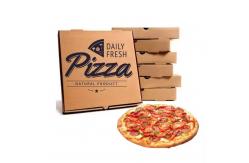 China Custom Order Paper Cardboard Pizza Box Wholesale For Eco-friendly Packaging supplier