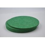 Custom Round PET Felt Acoustic Panels Acoustic Baffles For Restaurant Wall / Ceiling for sale