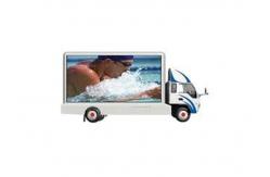 China Mobile Smart P8 Outdoor Led Screen Fixed On Vans IP65 Waterproof supplier