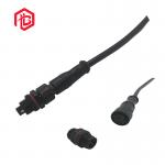 Black Panel Mount IP67 15A Waterproof Plugs And Sockets