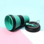 Portable Reusable Silicone Collapsible Coffee Cup 550ml