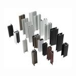 Mill Finished 6063 Aluminium Door Frames Wood Grain Aluminium Sliding Door Extrusions for sale