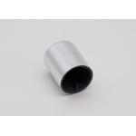 Silver Matte Aluminum Perfume Bottle Caps With Raised Inner PE Part