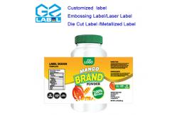 China Customized Label Sticker Printing any size Circle   Oval Labels supplier