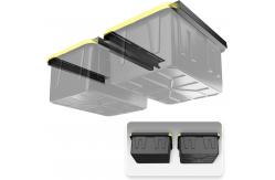 China Metal Materials and Customizable Design Tote Storage Rails and Ceiling Rack System supplier