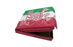 China Customized Pizza Box Biodegradable Fast Food Packaging Corrugated Paper Box supplier