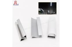 China Recessed Aluminium LED Strip Light Profile , Aluminium Profile For Strip Light supplier