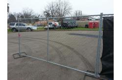 China Galvanized Residential Temp Fence Panels 6x12 Removable For Storage supplier