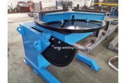 China 3000kg Pipe Automatic Welding Positioners With Hand Control Box And Foot Pedal supplier