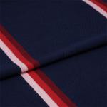 Good Texture Breathable Durable And Wear-Resistant Striped Knit Fabric For Polo Shirt for sale