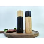 New Style Wooded Pepper Grinder Pepper Mill Adjustable Coarseness Salt Mill Refillable for sale