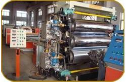China Multi-Layer Plastic Board Extrusion Line With Air Conditioner / Advertisement supplier