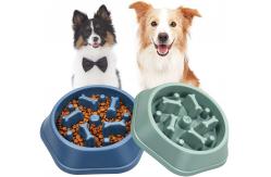 China Interactive Slow Feeder Bowl Anti Chocking For Small Medium Dogs supplier