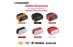 China Konnwei Bluetooth 16 Pin Kw903 ELM327 Auto Car OBDII Code Scanner supplier