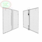 Waterproof IP43 Transparent LED Screen for Events and Exhibitions Cabinet Weight 6.2kg SMD2121 LED Type for sale