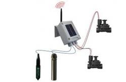China Solar Panel Wireless Irrigation System 2 Station Latching / Field Valve Controller supplier