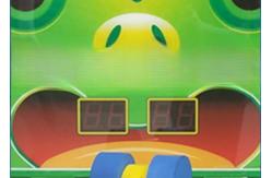 China Dreamland coin operated hammer ticket games crazy hitting frog kids game machine supplier