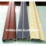 Oxidation 6063 , 6061 Wardrobe Aluminium Profile High Hardness for sale