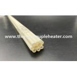 High Temperature Resistant Alumina Al2O3 Ceramic Thermocouple Protection Tube for sale