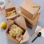 Wholesale Paper Restaurant Take Out Box Food To Go Container for sale