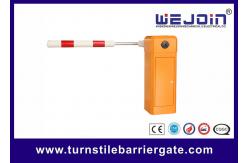 China Aluminum Straight Round Boom Barrier Auto Reverse 8m Length With Rfid supplier