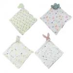 ODM OEM Soft Plush Baby Comforter Animal Security Blanket 30cm