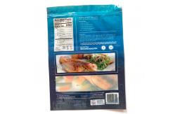 China PET PE White Stand Up Pouch With Window Sea Fresh Food supplier