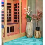 Chemical Resistant Polypropylene 3D Cubic Garage Flooring 15.75 X 15.75 X 0.7 Inch for sale