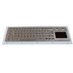 IP65 Stainless Steel USB kiosk Keyboard With Touchpad with any customized layout for sale