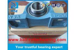 China NSK UCP200 Series Pillow Block Ball Bearings With Cast Iron Housing Material supplier
