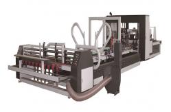 China Automatic Corrugated Box Folder Gluer Machine 12kw supplier