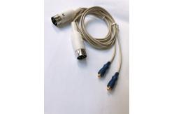 China Concentric Reusable Electrode Cable / EMG Shielded Cable supplier