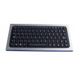 Stand Alone Desktop Industrial Keyboard Black Color With Metal Enclosure for sale