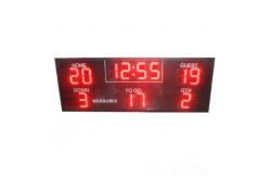 China Portable Digital Scoreboard , Wireless Football Scoreboard Back Maintenance supplier