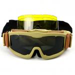 Black Lens Anti Dust Ballistic Rated Sunglasses Military for sale
