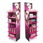custom cardboard counter top display boxes cardboard cosmetic product display stands