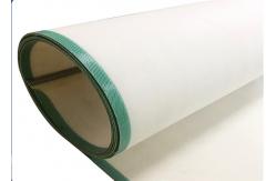 China Orange Polyester Sludge Dewatering Belt In Mining Coal Washing With Glue Edge supplier