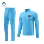 Winter Practice Football Tracksuit with Quick Dry Polyester Fabric and Team Logos for sale