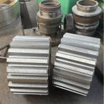 China Custom Spur Gears with Rectangular Spline 220-260 HB Hardness factory