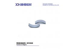 China Super Hardness And High Temperature Resistant Permanent Magnet Ferrite W096B supplier